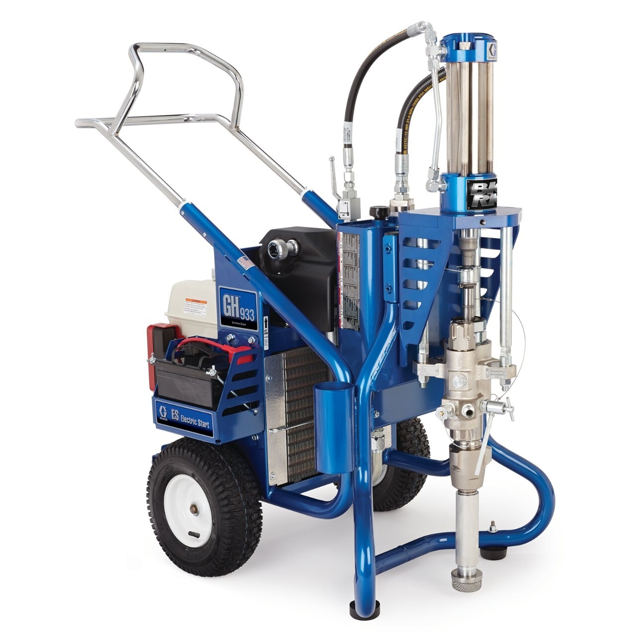 Graco GH Hi Flo Big Rig Gas Hydraulic Sprayer, 12 V, 13 hp | Spray