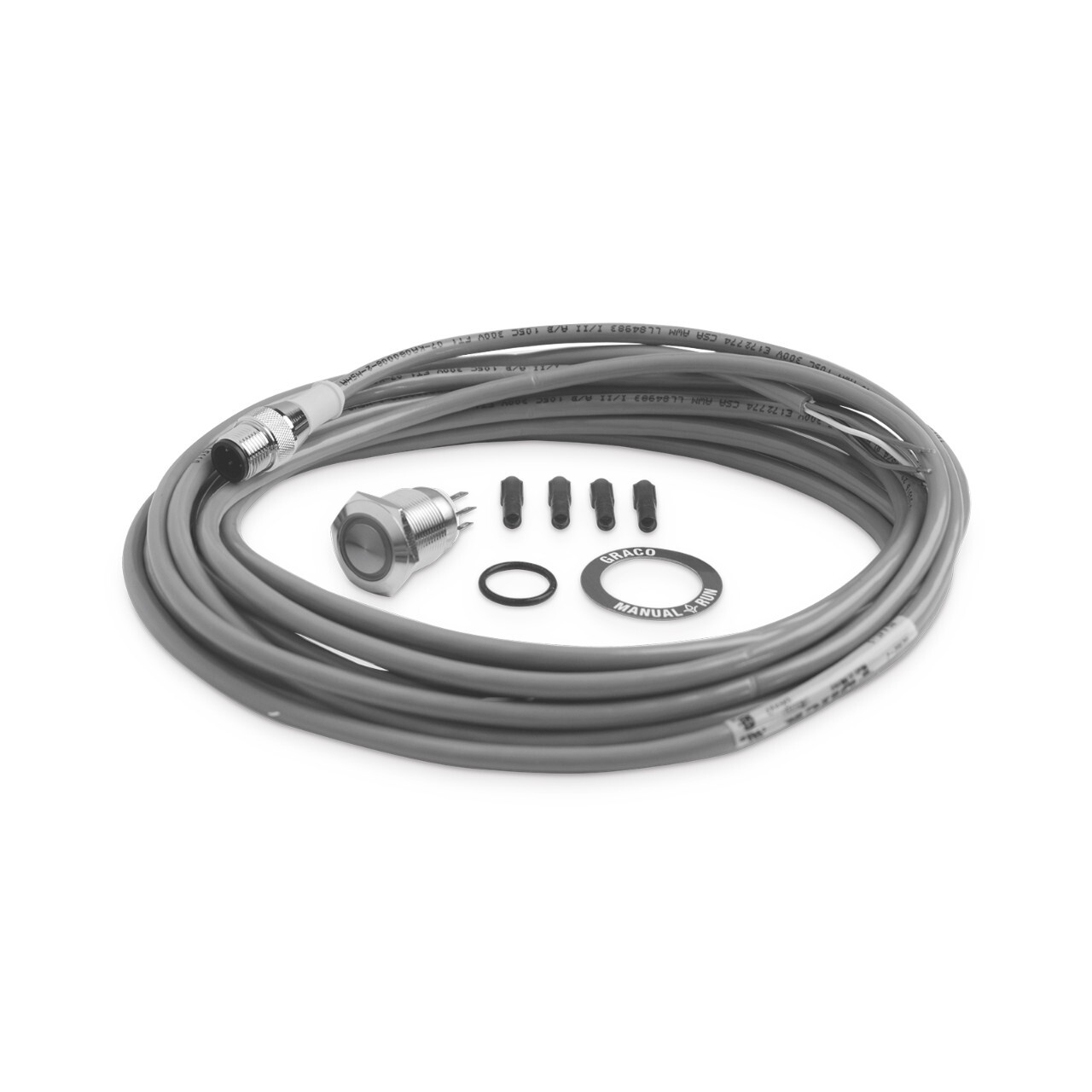 Remote Manual Monitoring Light Run Kit-24 VDC, 90-240 VAC
