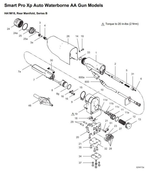 HA1 M18 exploded view