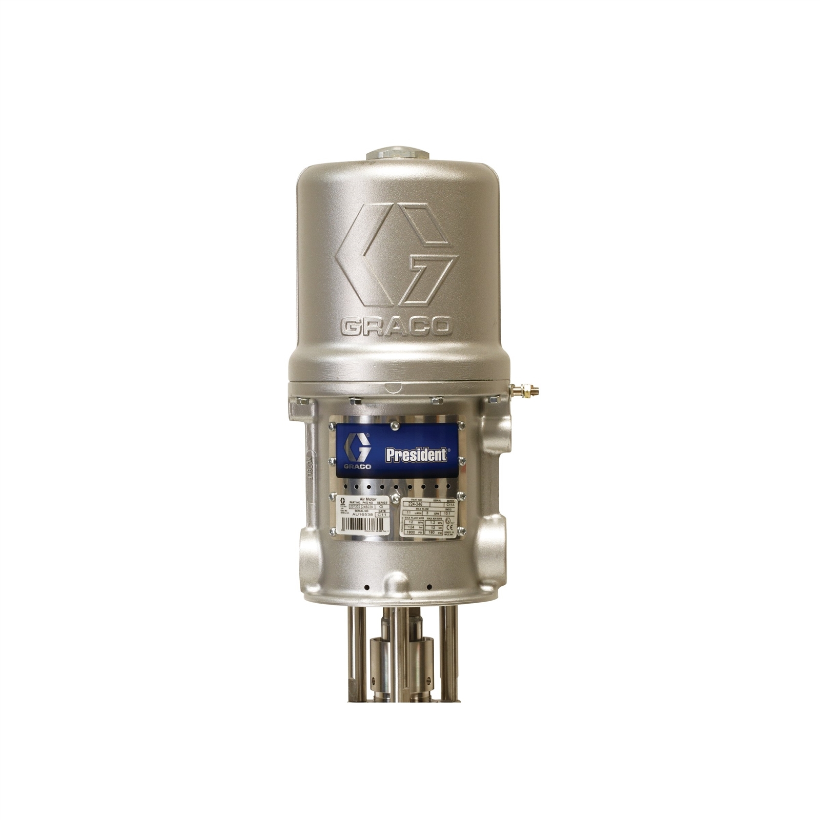 色々ありますページ President 10:1 Pneumatic 2-Ball Piston Pump, | Spray Equipment