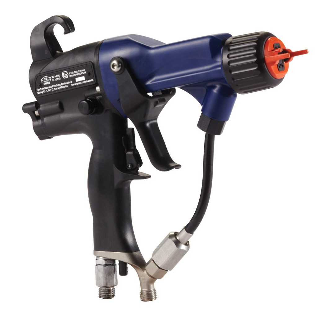 Graco Air Assist Manual Gun, 85 kV, with Standard Display | Spray ...