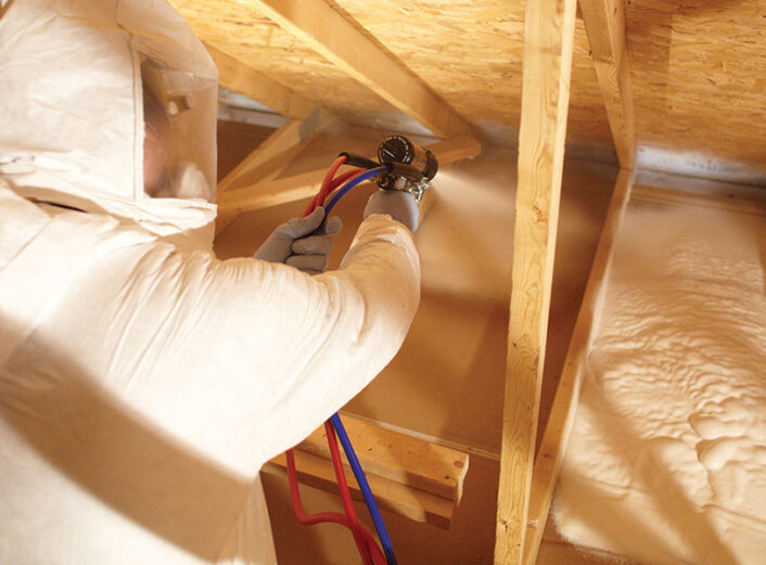 Attic insulation