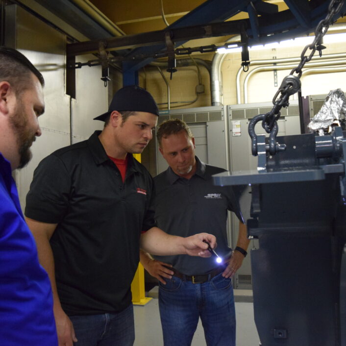 Services Page Spray Lab Photo